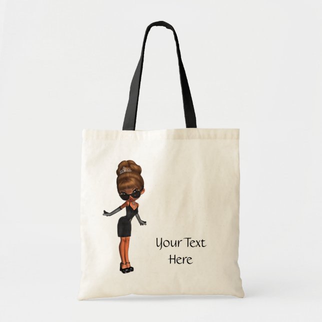 Bolsa de mano Princesa Diva Étnica (Frente)