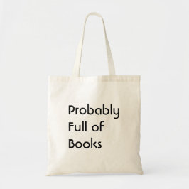 Bolsa De Mano Probablemente Llena De Libros