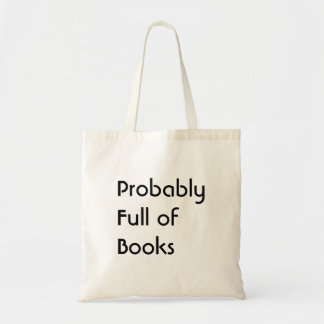 Bolsa De Mano Probablemente Llena De Libros