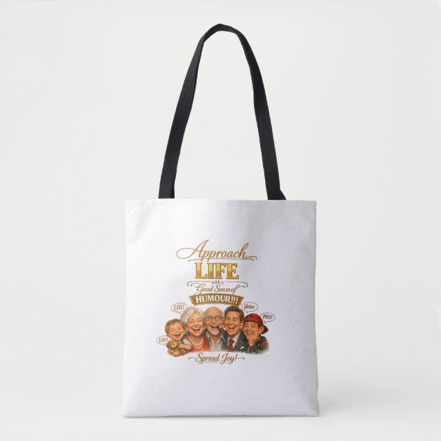 Bolsa de mano que irradia alegría (Anverso)
