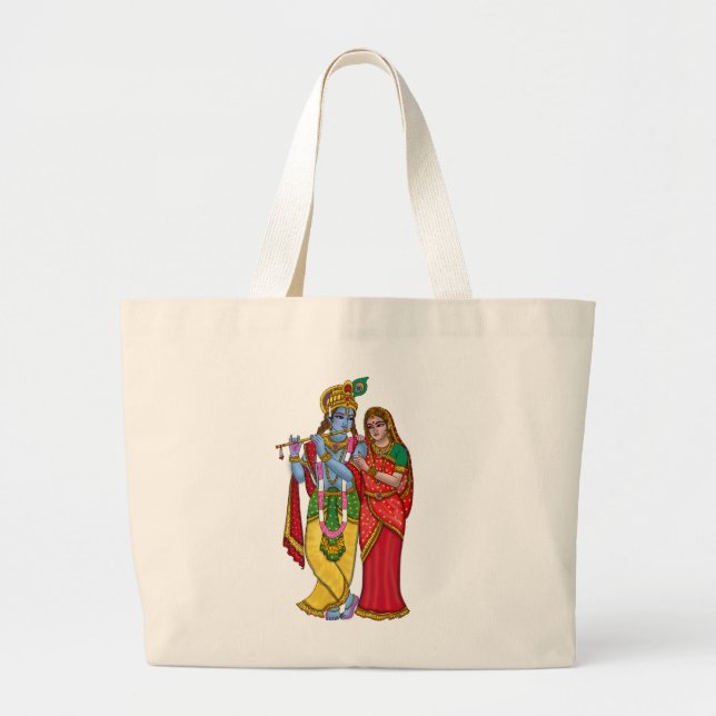 Bolsa de mano Radha Krishna (Frente)