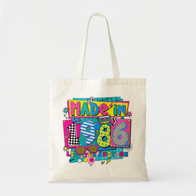 Bolsa de mano retro de edición limitada hecha en 1 (Frente)