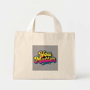 Bolsa de mano Retro You Matter Regalo de Salud M