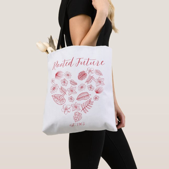 Bolsa de mano Rooted Future est. 1965 (Detalle)