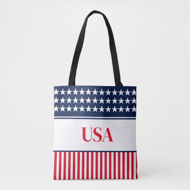 Bolsa de mano Stars & Stripes (Anverso)