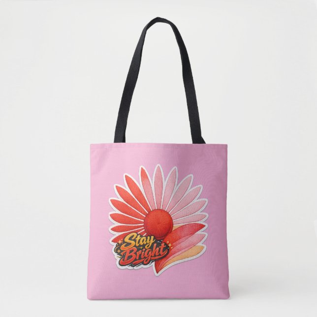 🌸 Bolsa de mano Stay Bright Daisy (Anverso)