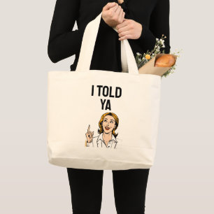 Bolsa de mano Te lo dije