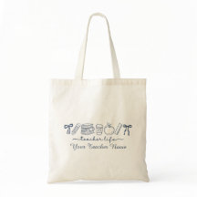 Bolsa de mano Teacher Life | Regalo divertido para