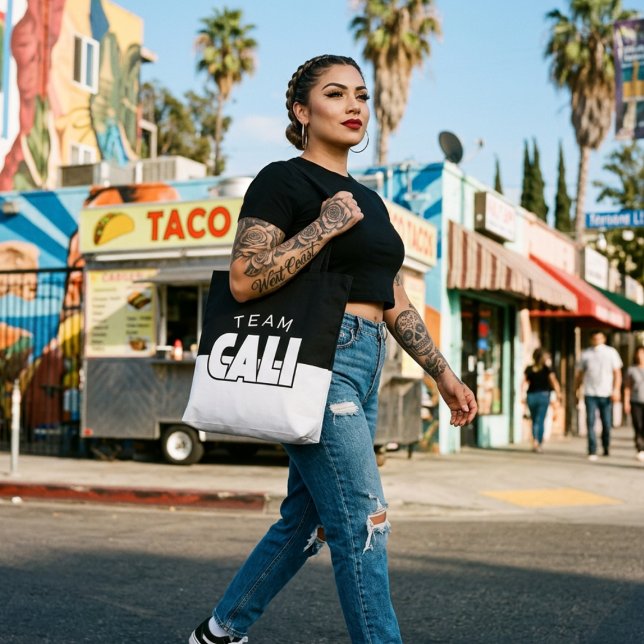 Bolsa de mano Team Cali (Team Cali reusable shopping tote bag)