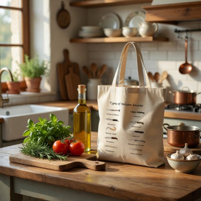 Bolsa de mano Tipos de Cuchillos Italianos (Subido por el creador)