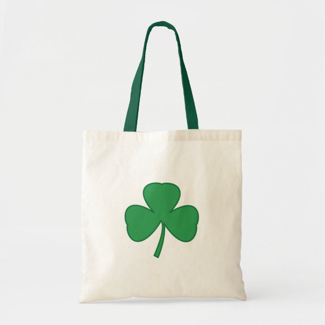 Bolsa de mano trébol de la suerte (Frente)