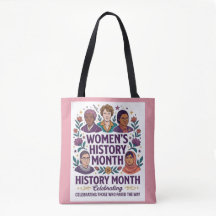 Bolsa de mano tributo al Mes de la Historia de la 