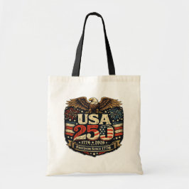 Bolsa de mano USA 250 Águila Calva 1776-2026 Patri