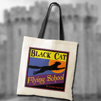 Bolsa de mano vintage de Halloween Escuela de vuel