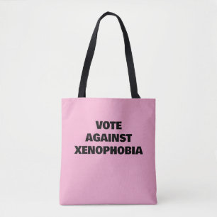 Bolsa de mano Vota Contra la Xenofobia