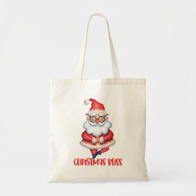 Bolsa de mano Zen Navidad Santa (Frente)