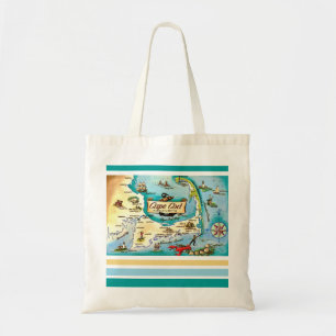 Bolsa de Mapa de Cape Cod MA