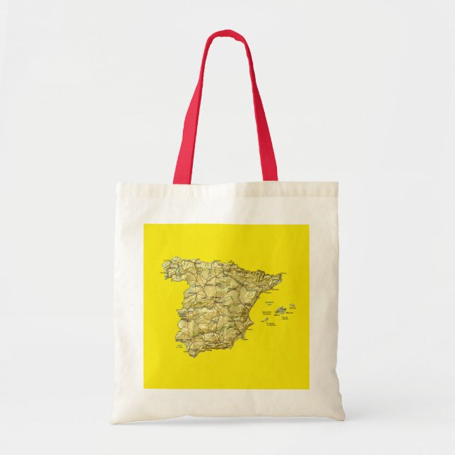 Bolsa de mapas de España (Frente)