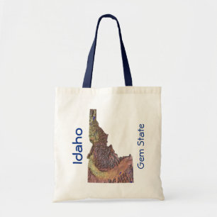 Bolsa de mapas de Idahoan