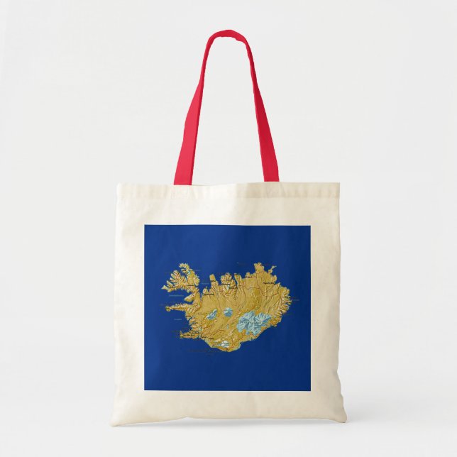 Bolsa de mapas de Islandia (Frente)
