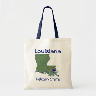 Bolsa de mapas de Louisianan