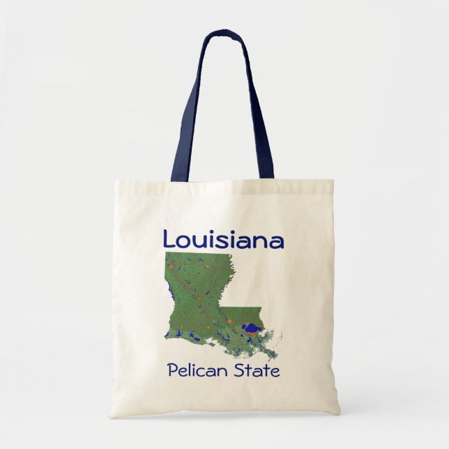 Bolsa de mapas de Louisianan (Frente)