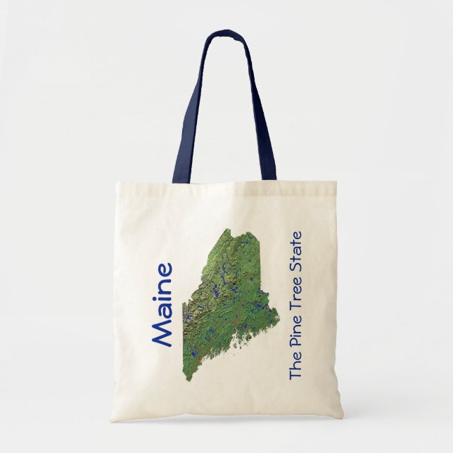 Bolsa de mapas de Maine (Frente)