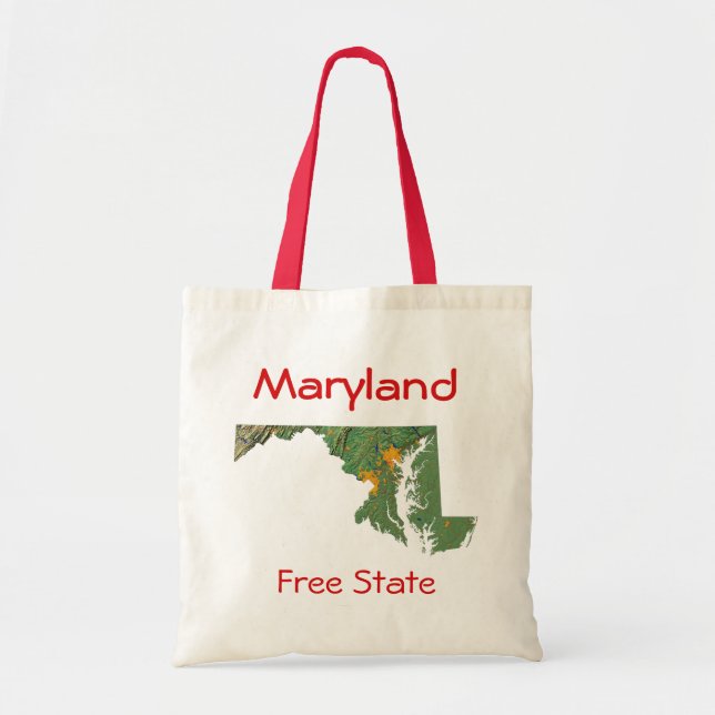 Bolsa de mapas de Maryland (Frente)
