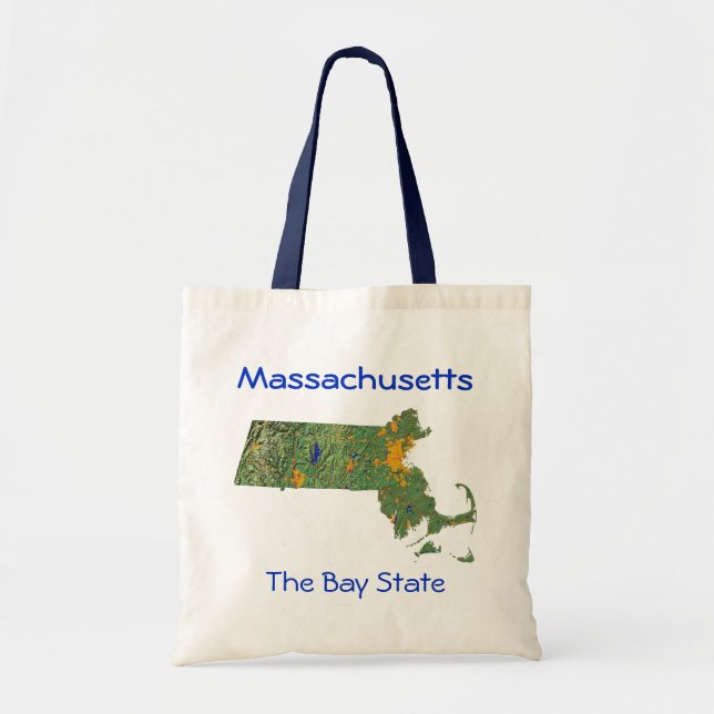 Bolsa de mapas de Massachusetts (Frente)