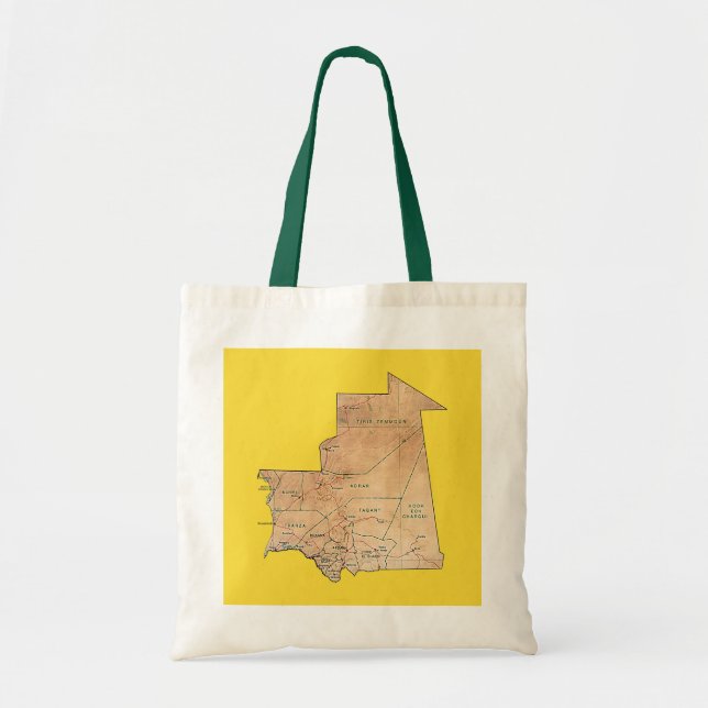 Bolsa de mapas de Mauritania (Frente)