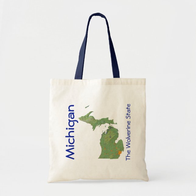 Bolsa de mapas de Michigan (Frente)