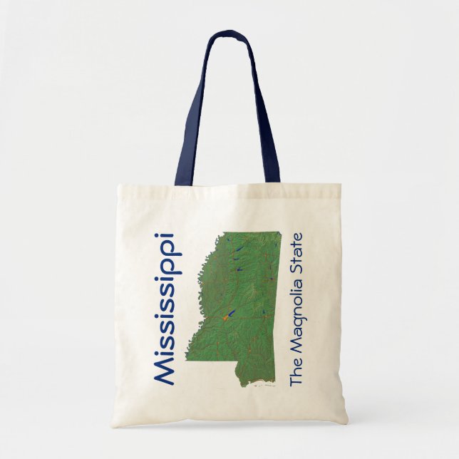 Bolsa de mapas de Misisipia (Frente)