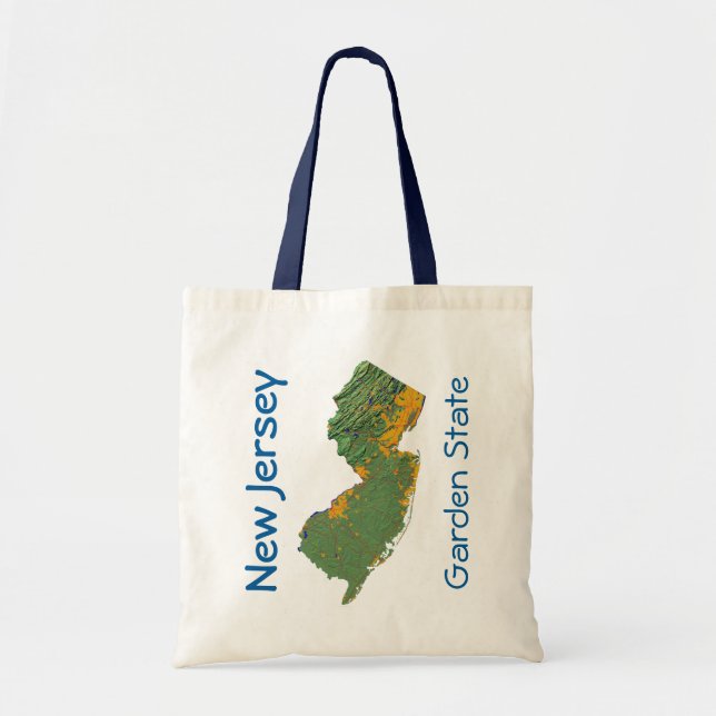 Bolsa de mapas de Nueva Jersey (Frente)
