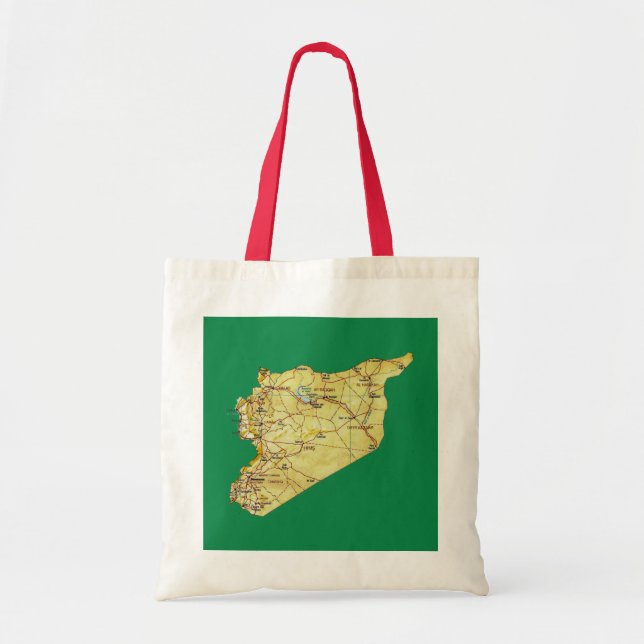 Bolsa de mapas de Siria (Frente)