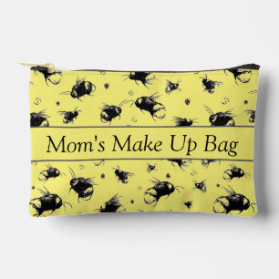 Bolsa de maquillaje amarilla personalizada Sunshin
