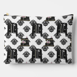 Bolsa de Maquillaje Atelier de Moda Chic Negro y B