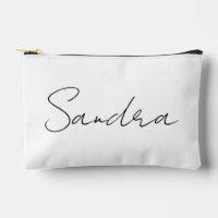 Bolsa de maquillaje con nombre personalizado, Mono