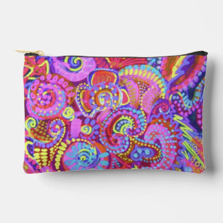 Bolsa de Maquillaje de Arte Colorido #1-Diseño de 