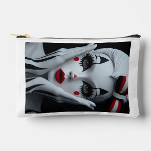 Bolsa de maquillaje de Harlequin monocromo - Negri