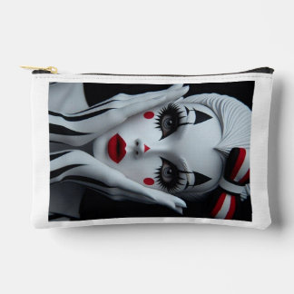 Bolsa de maquillaje de Harlequin monocromo - Negri