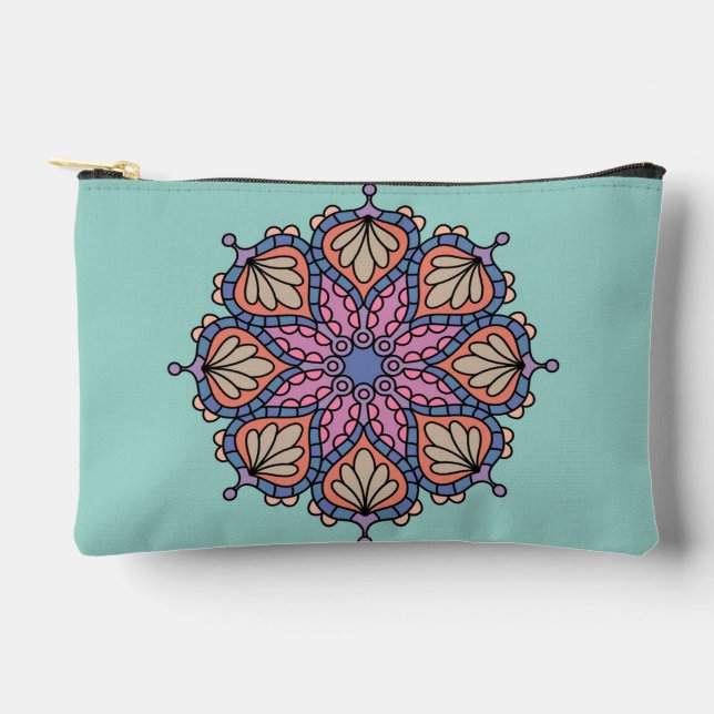 Bolsa de maquillaje de Mandala (Anverso)