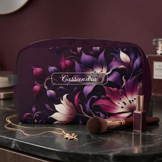 Bolsa de maquillaje de viaje personalizada con ros (Subido por el creador)