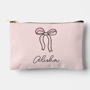 Bolsa de maquillaje favorita de ducha de novia ros