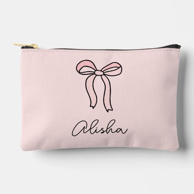 Bolsa de maquillaje favorita de ducha de novia ros (Anverso)