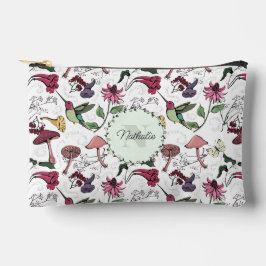 Bolsa de maquillaje floral de Cuaderno Spring Gard