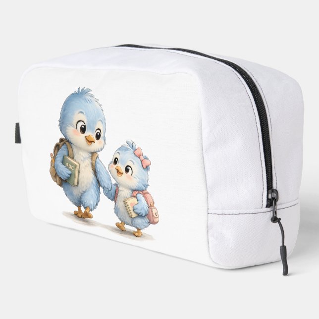 Bolsa de Maquillaje Pájaro Azul (Esquina derecha)