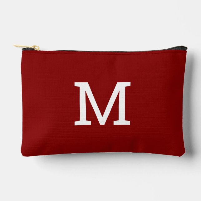 Bolsa de maquillaje para accesorio inicial del mon (Anverso)