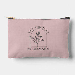 Bolsa de maquillaje para dama de honor propuesta d