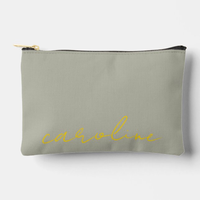Bolsa de Maquillaje Personalizada con Nombre en Do (Anverso)