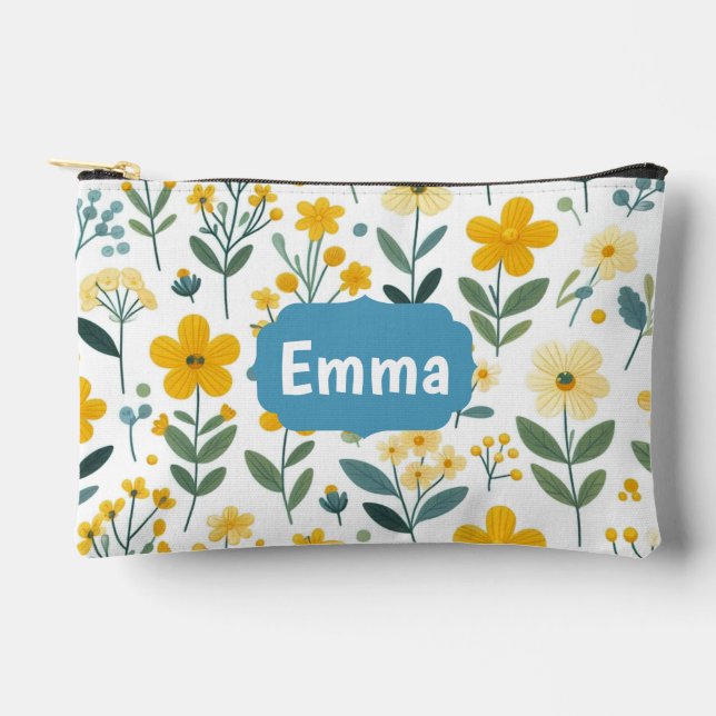 Bolsa de Maquillaje Wild Flowers (Anverso)